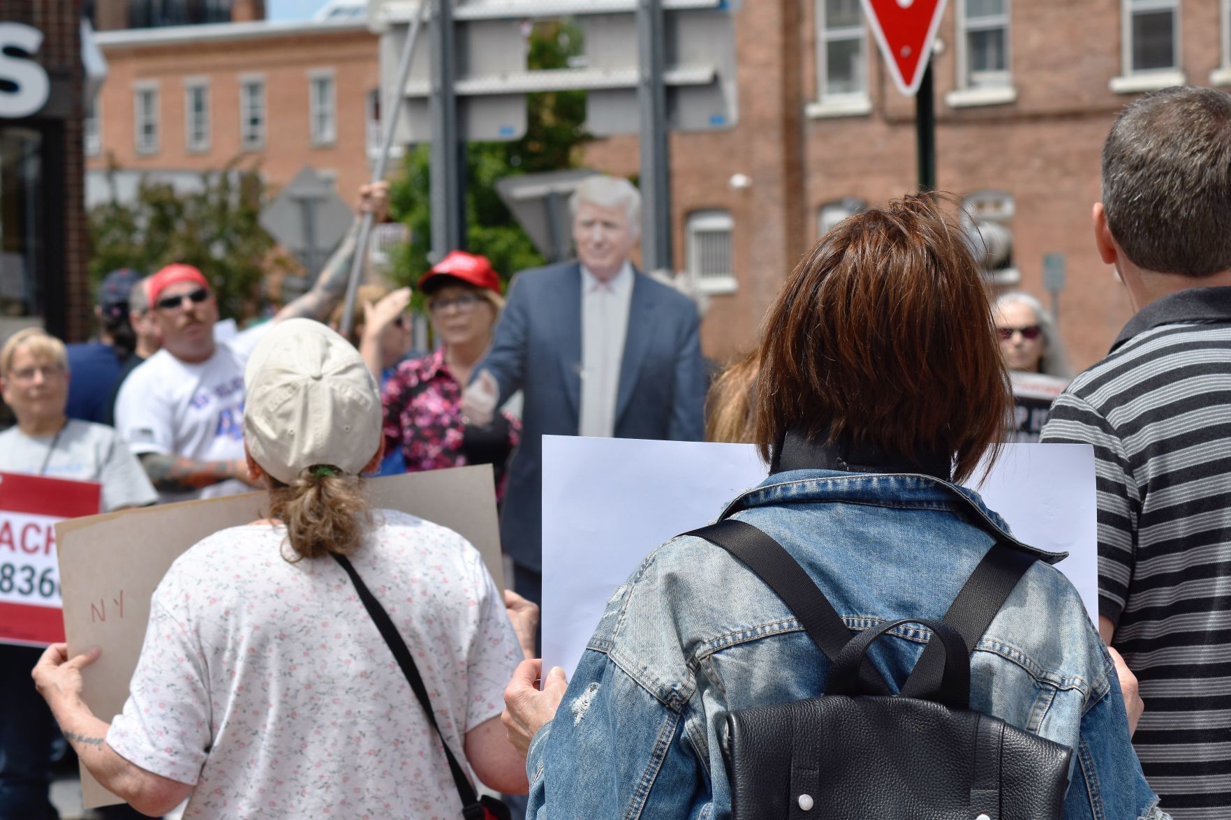 Glens Falls protest